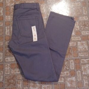 Old Navy jeans girl's size 16 basic skinny dark gray